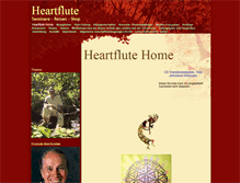 Tablet Screenshot of heartflute.ch